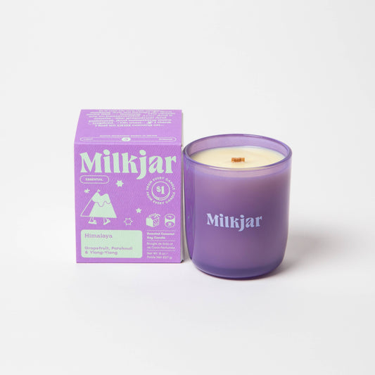 Milk Jar Himalaya Candle - Grapefruit, Patchouli & Ylang-Ylang