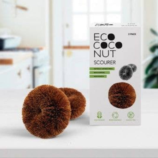 EcoCoconut Scourers - 2 Pack