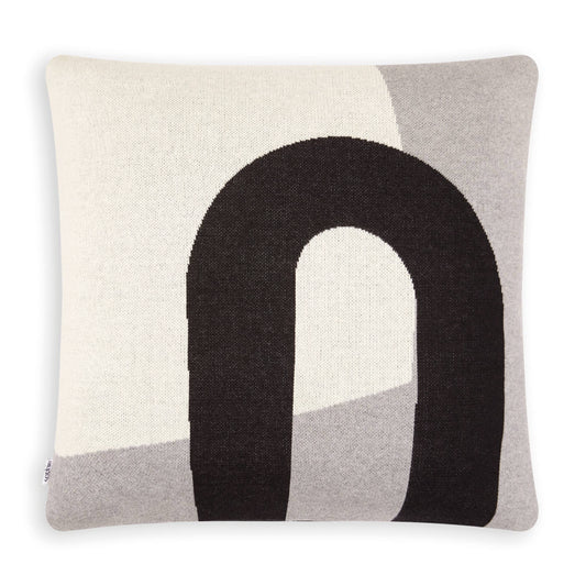 Sophie Home Cotton Knit Throw Pillow/Cushion Cover - Stille Grey