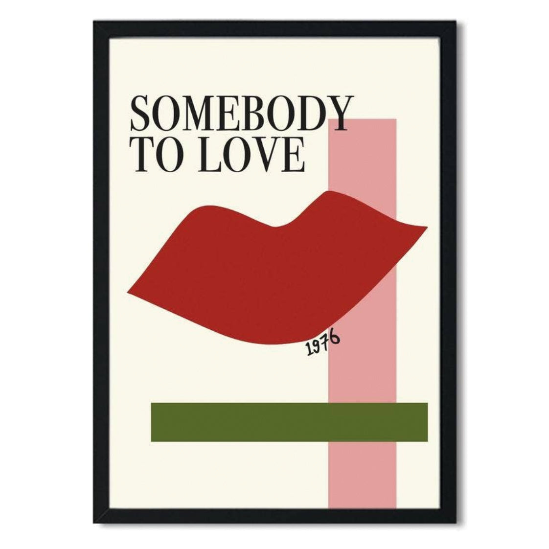 Fan Club Somebody to Love Queen Inspired Retro Giclée Art Print